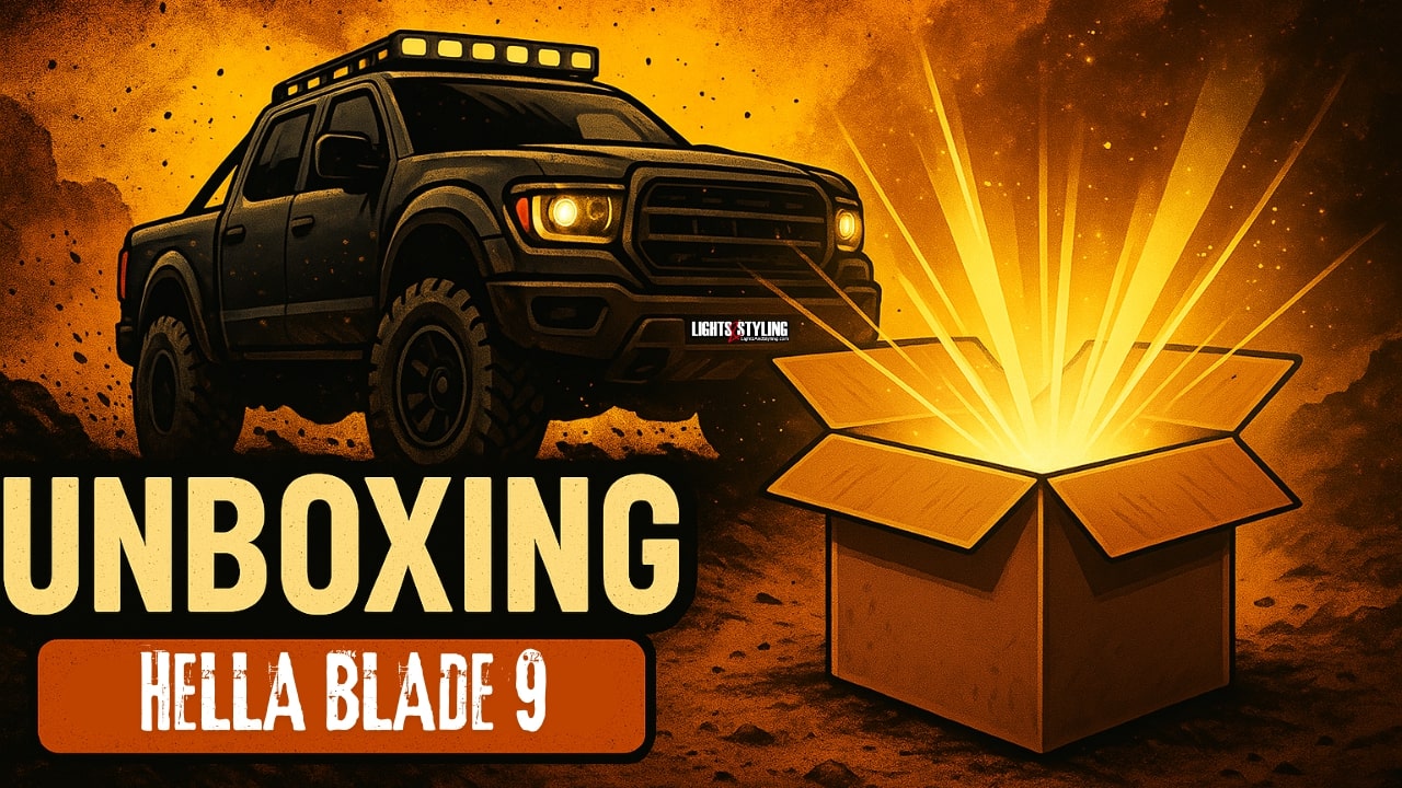 Hella Blade 9 light functions